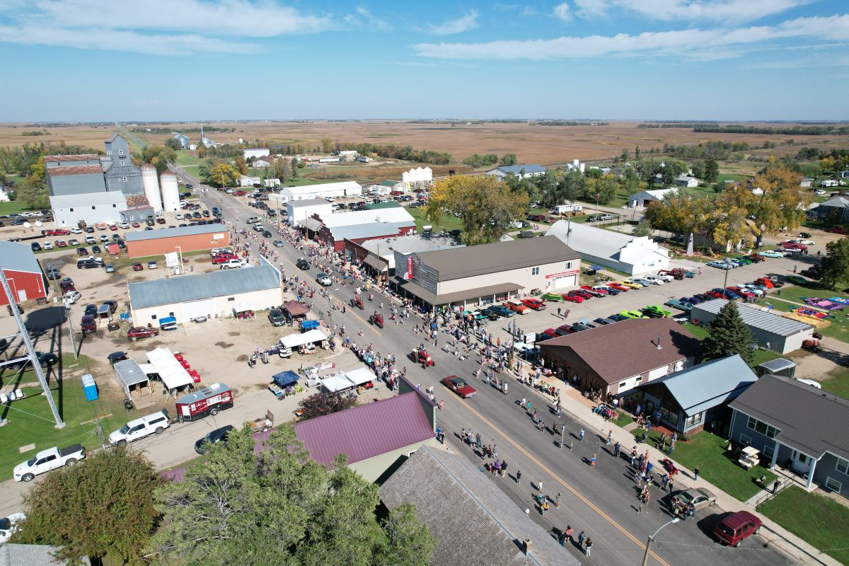 Drone shot